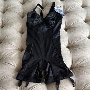 New VaBien Elegant Black Women's Lingerie Bodysuit